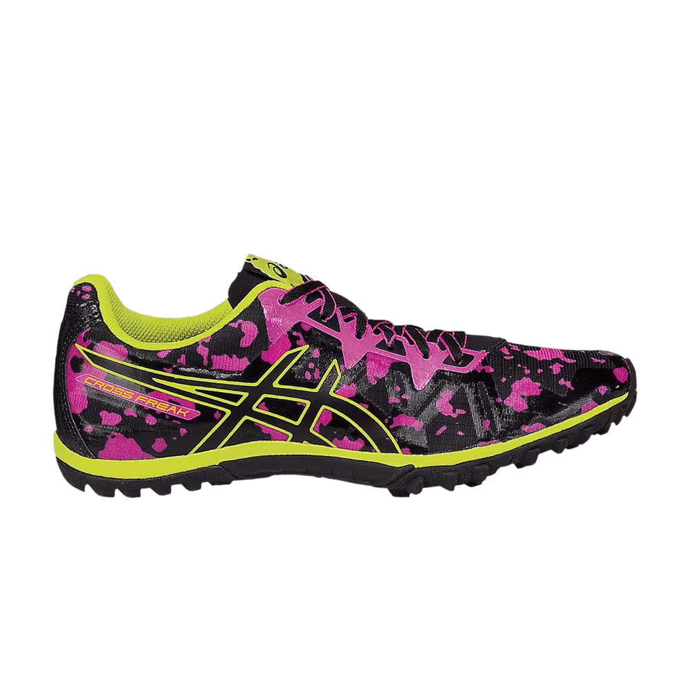 Asics Women's Cross Freak 2 Hot Pink Neon Lime