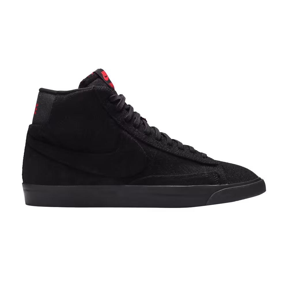 Stranger Things x Nike Blazer Mid QS Upside Down - Black