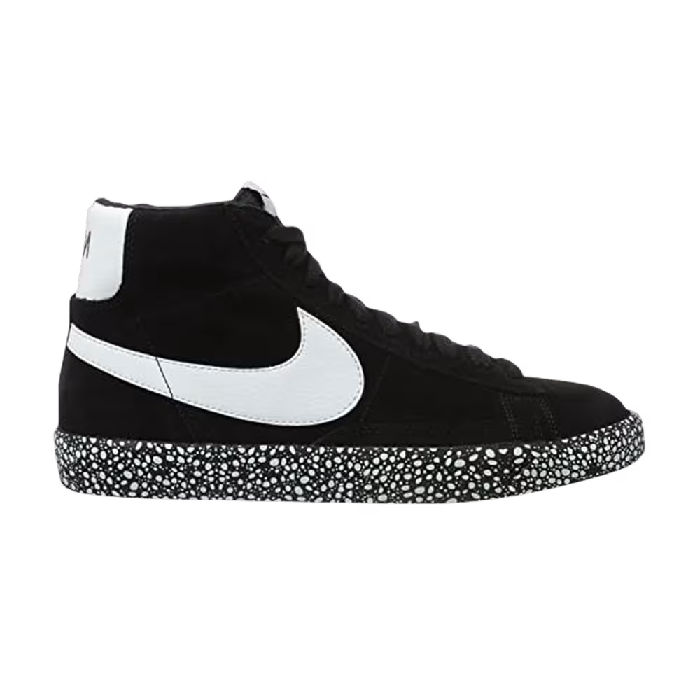 Nike Blazer Mid Vintage Black White Safari