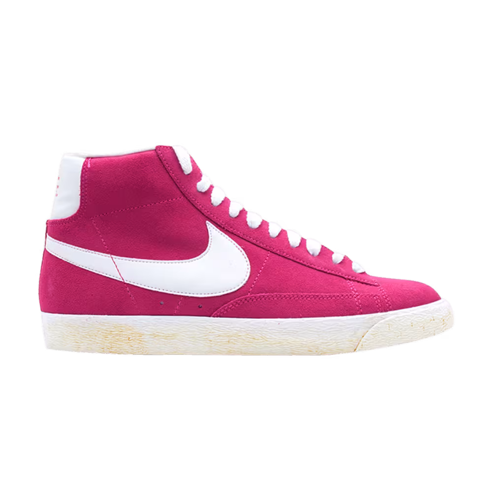 Nike Blazer High Suede Voltage Cherry