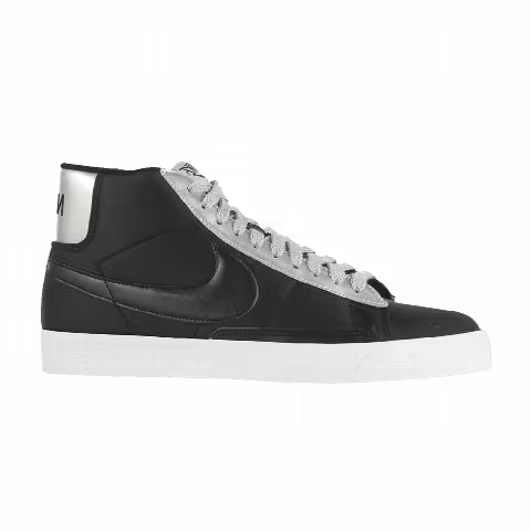 Nike Blazer High 'Black Metallic Silver'