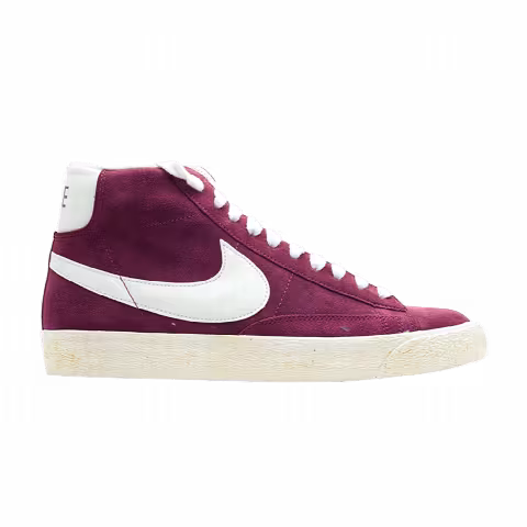 Nike Blazer High Suede 'Deep Garnet'