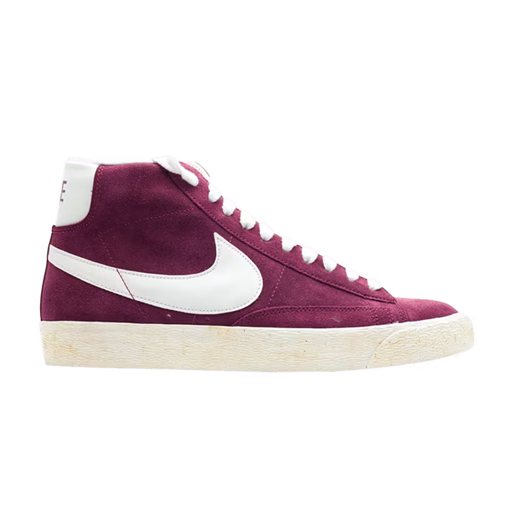 Nike Blazer High Suede Deep Garnet