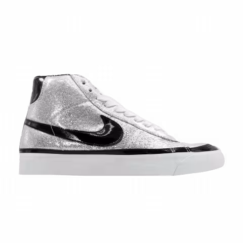 X-Girl x Bearbrick x Nike Wmns Blazer Mid '09 Premium 'Metallic Silver'