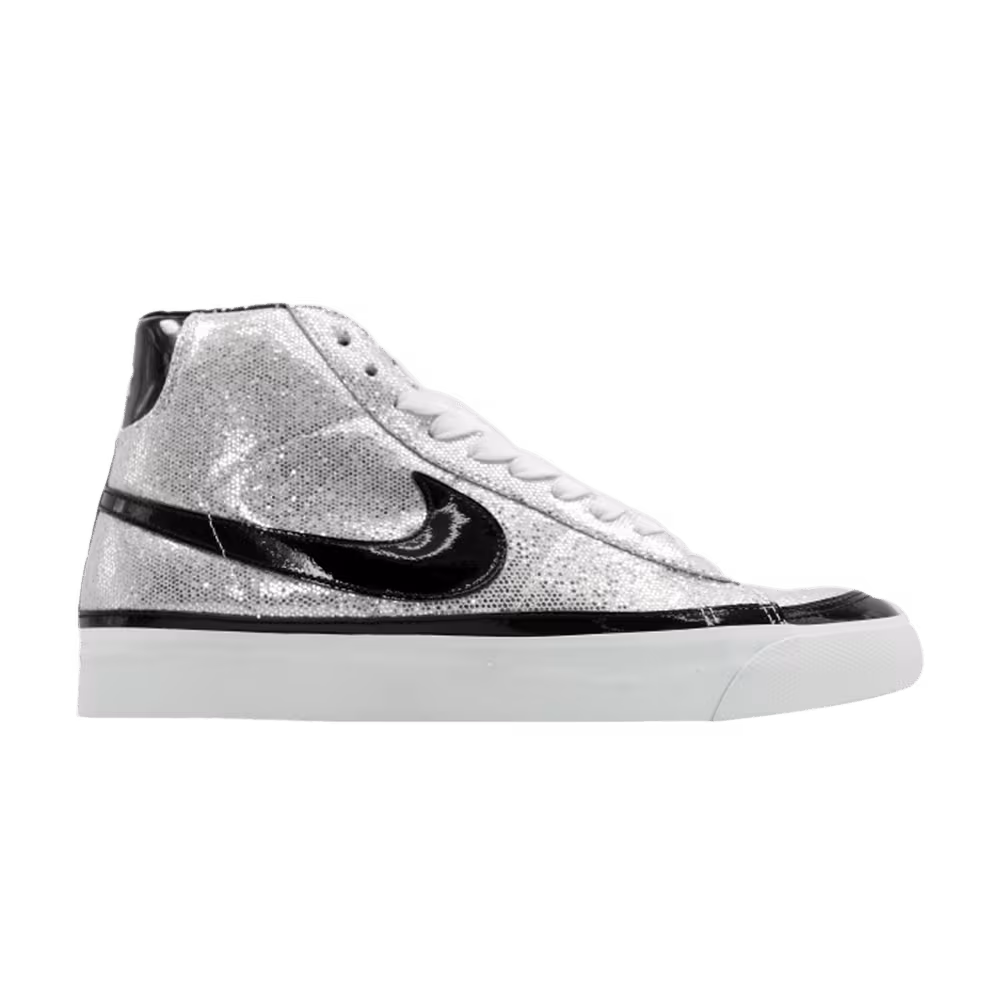 X-Girl x Bearbrick x Nike Women's Blazer Mid Metallic Silver