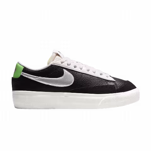 Nike Wmns Blazer Platform 'Black Metallic Silver'