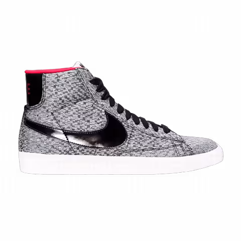 Nike Wmns Blazer Mid TXT 'Grey Red'