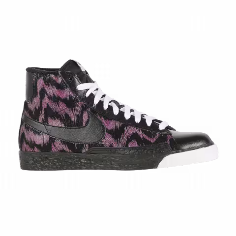 Nike Wmns Blazer High 'Black Vivid Pink'