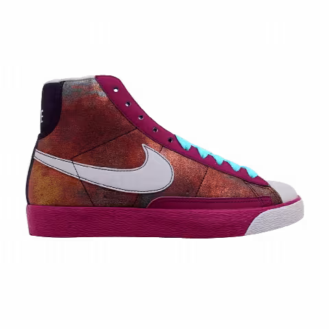 Nike Wmns Blazer High 'Red Plum'