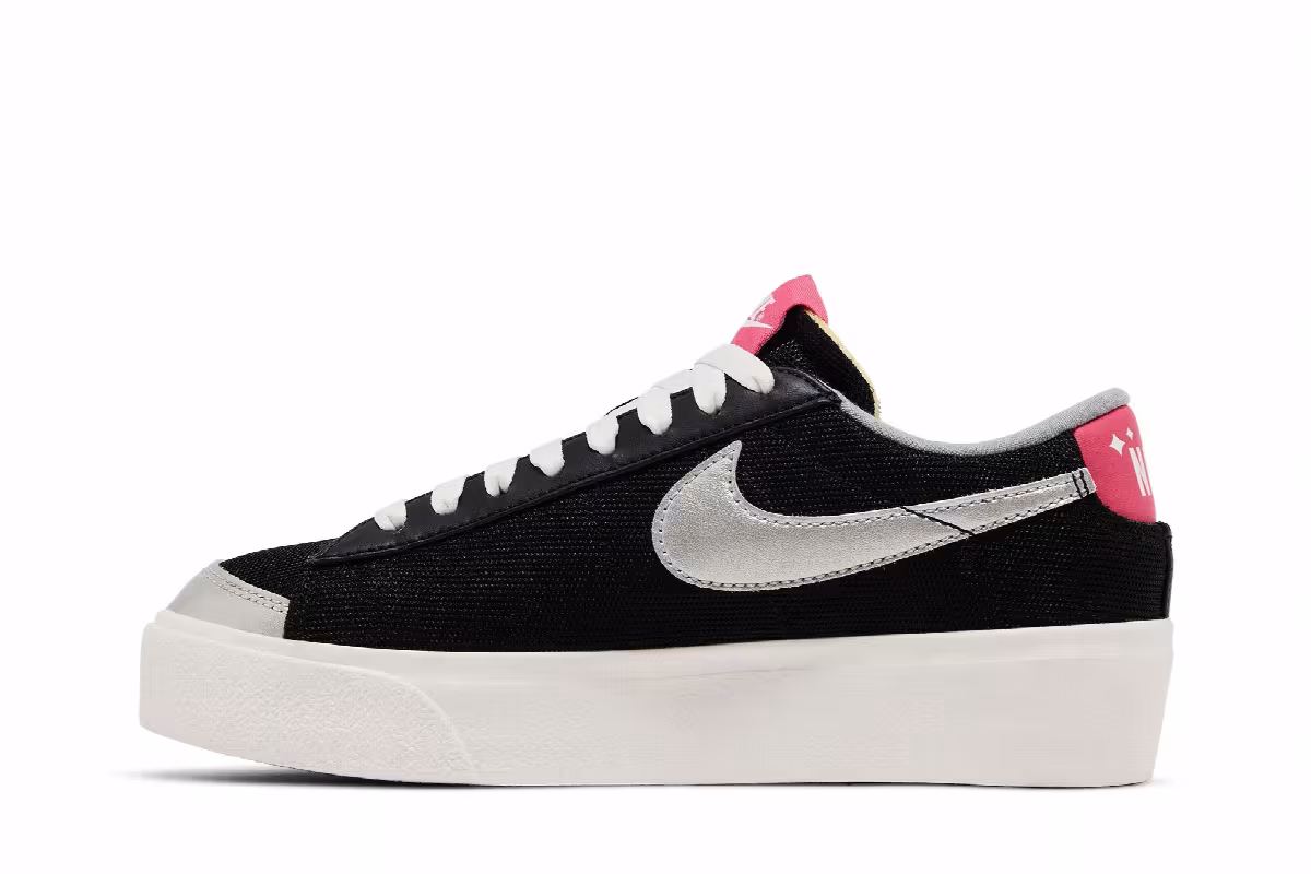 Nike Women's Blazer Low Platform Black Gypsy Rose, view 4