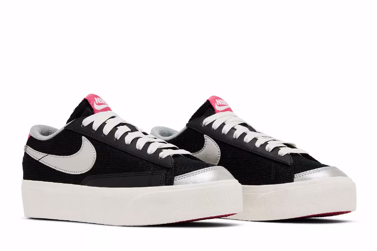 Nike Women's Blazer Low Platform Black Gypsy Rose, view 9