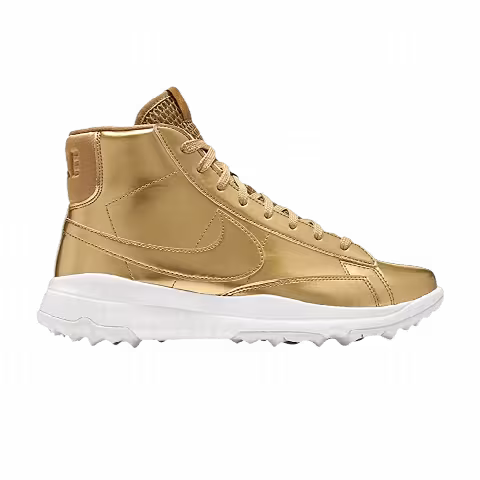 Nike Wmns Blazer Spikeless Golf 'Metallic Gold'