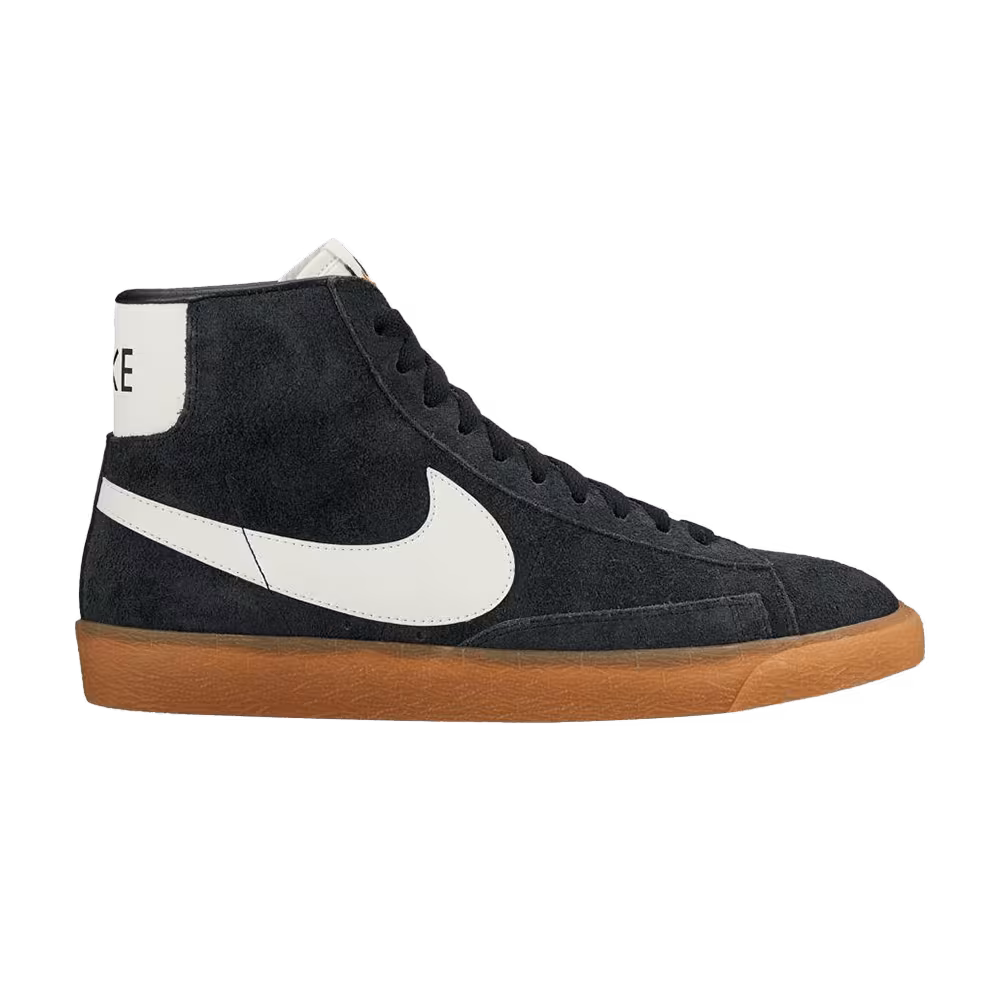 Nike Women's Blazer Mid Suede Vintage Black