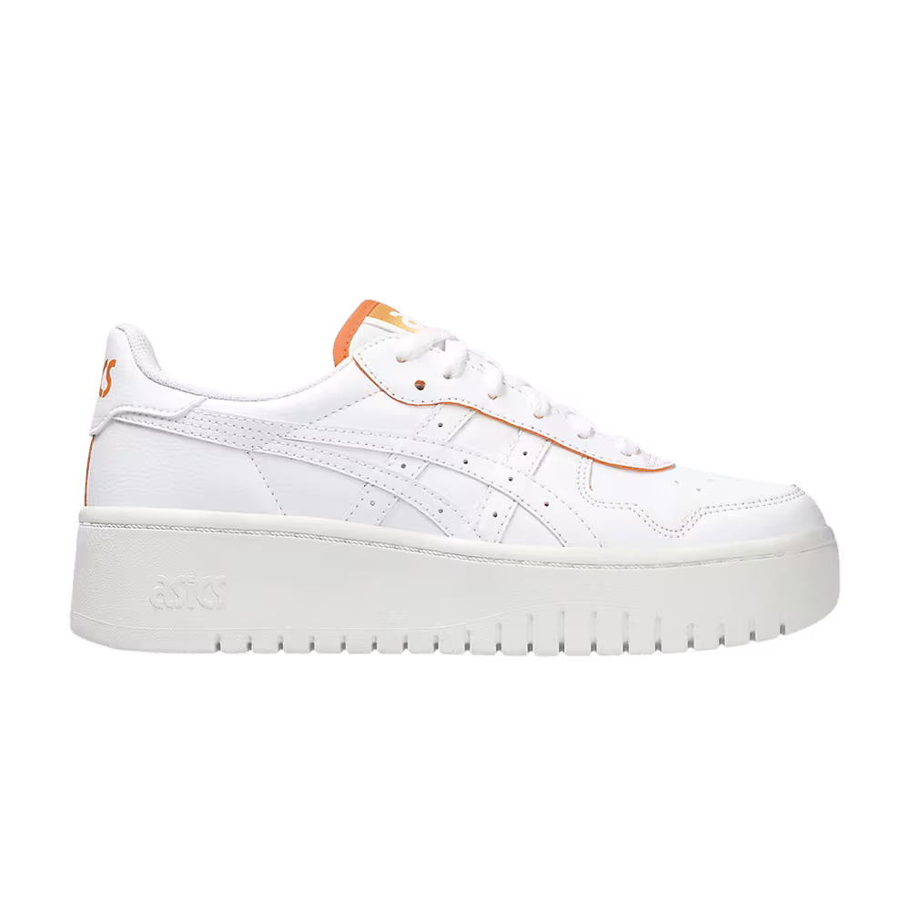 Asics Women's Japan S PF White Orange Lily