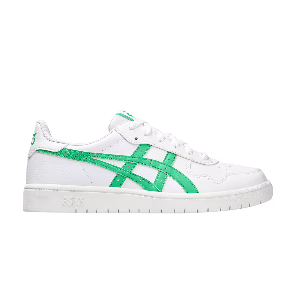 Asics Women's Japan S White Malachite Green