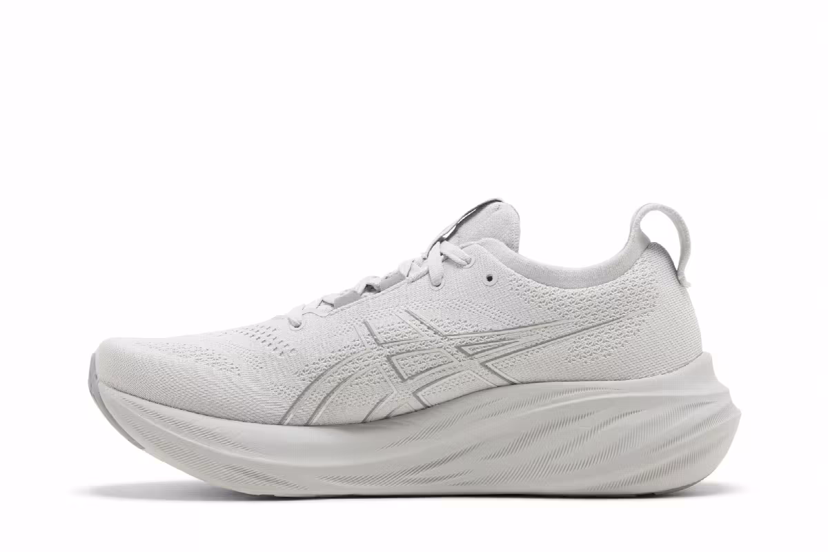ASICS Gel Nimbus 26 Concrete Pure Silver, view 4