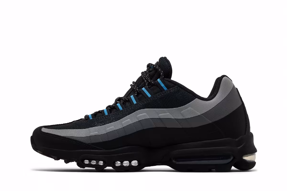 Nike Air Max 95 Ultra Black University Blue, view 4