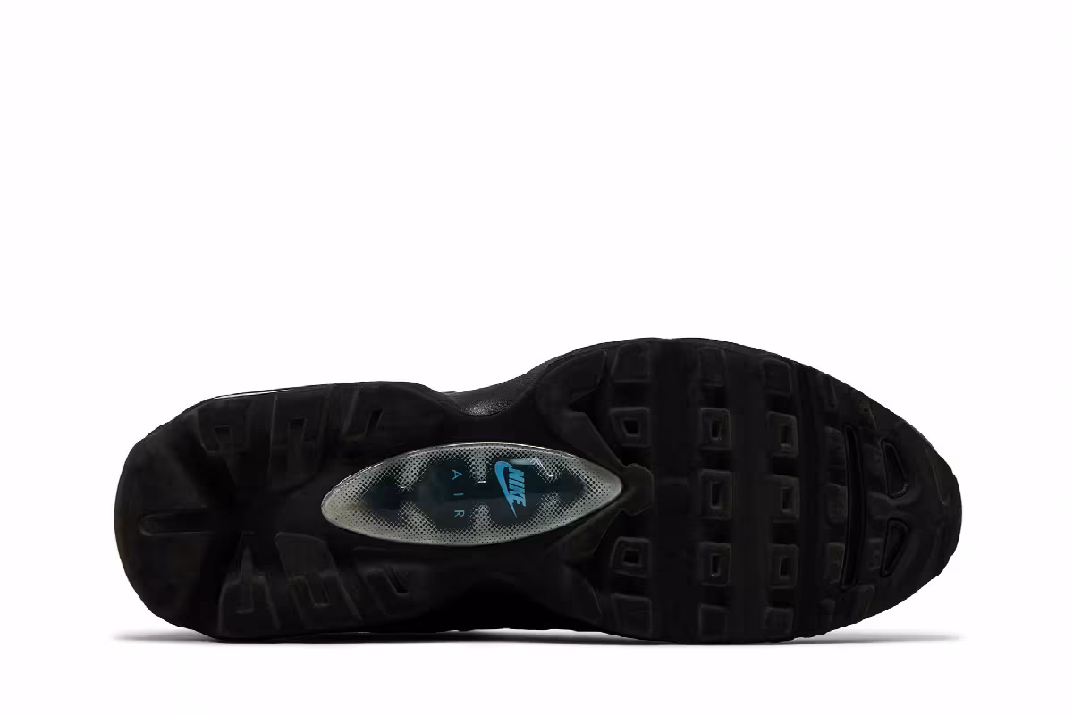 Nike Air Max 95 Ultra Black University Blue, view 5