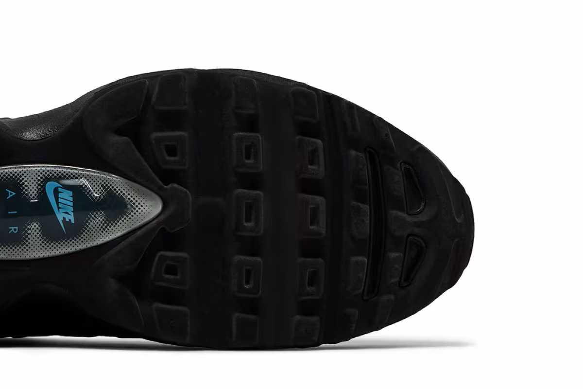 Nike Air Max 95 Ultra Black University Blue, view 6