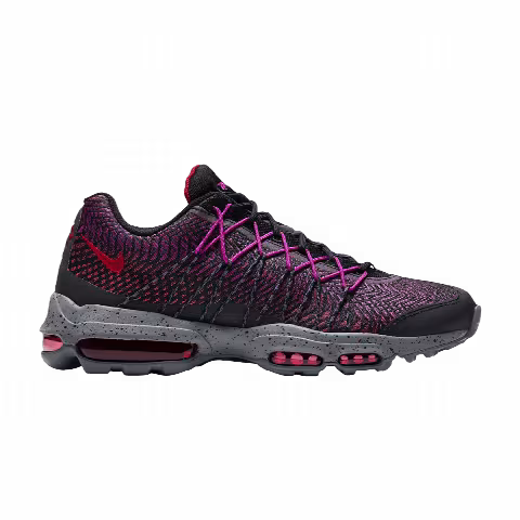Nike Air Max 95 Ultra Jacquard 'Black Magenta'
