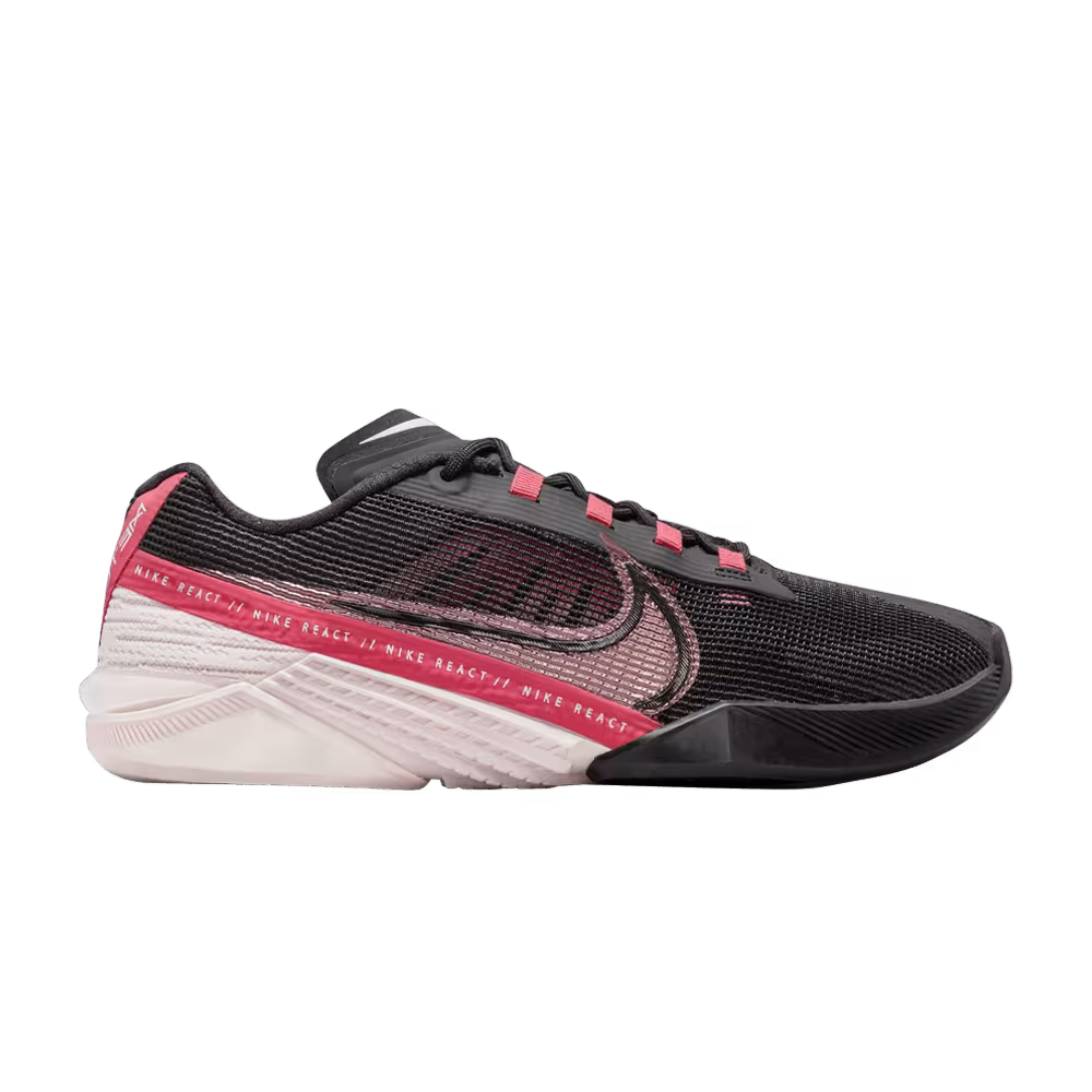 Nike Women's React Metcon Turbo Black Metallic Mahogany
