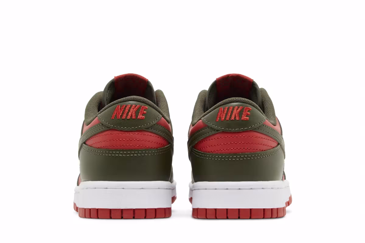 Nike Dunk Low Cargo Khaki Mystic Red, view 7