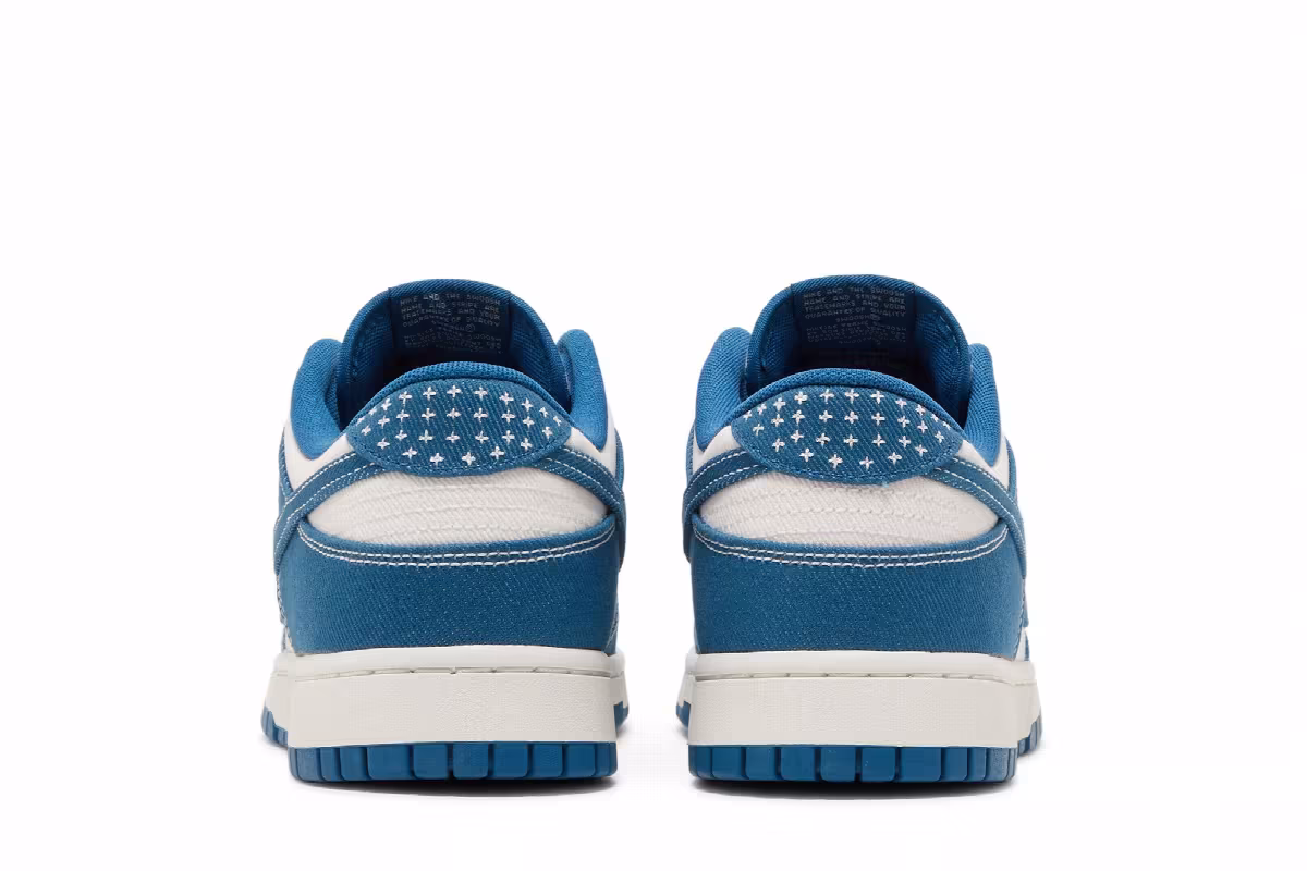 Nike Dunk Low SE Sashiko - Industrial Blue, view 7