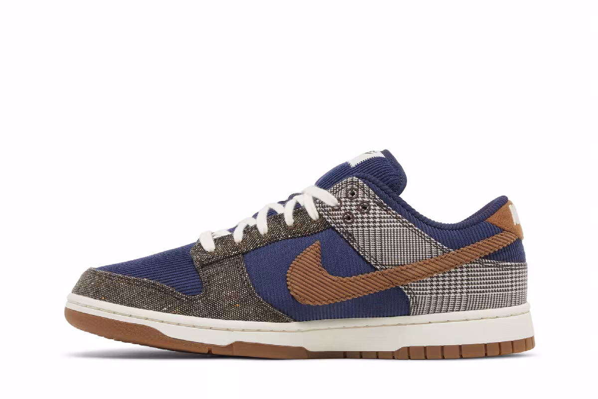Nike Dunk Low Tweed Corduroy, view 4