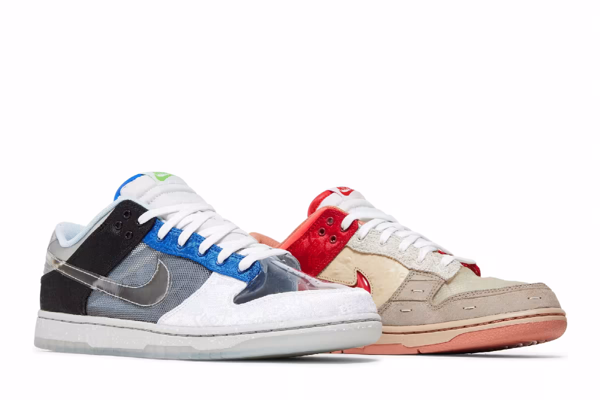 CLOT x Nike Dunk Low SP What The, view 9