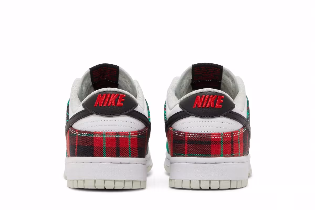 Nike Dunk Low Premium Tartan Plaid, view 7