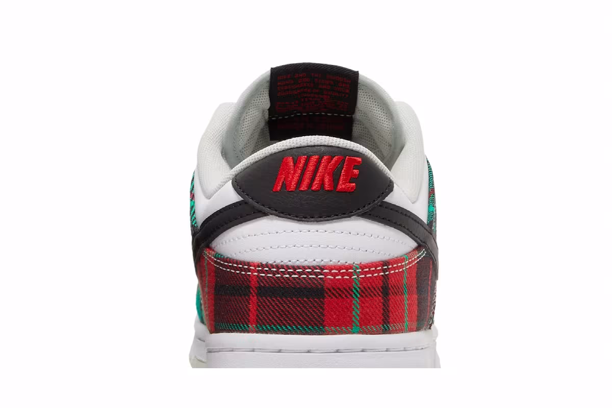 Nike Dunk Low Premium Tartan Plaid, view 8