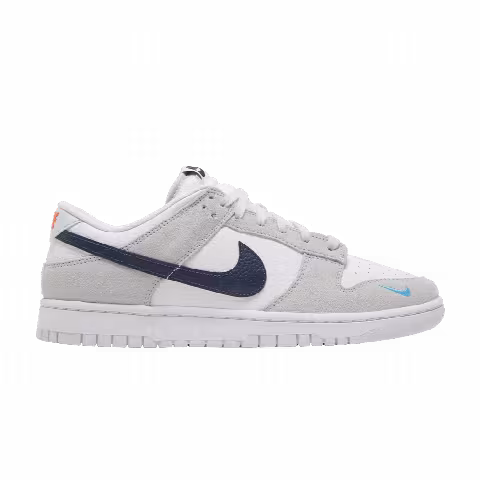 Nike Dunk Low 'Mini Swoosh - Football Grey Midnight Navy'