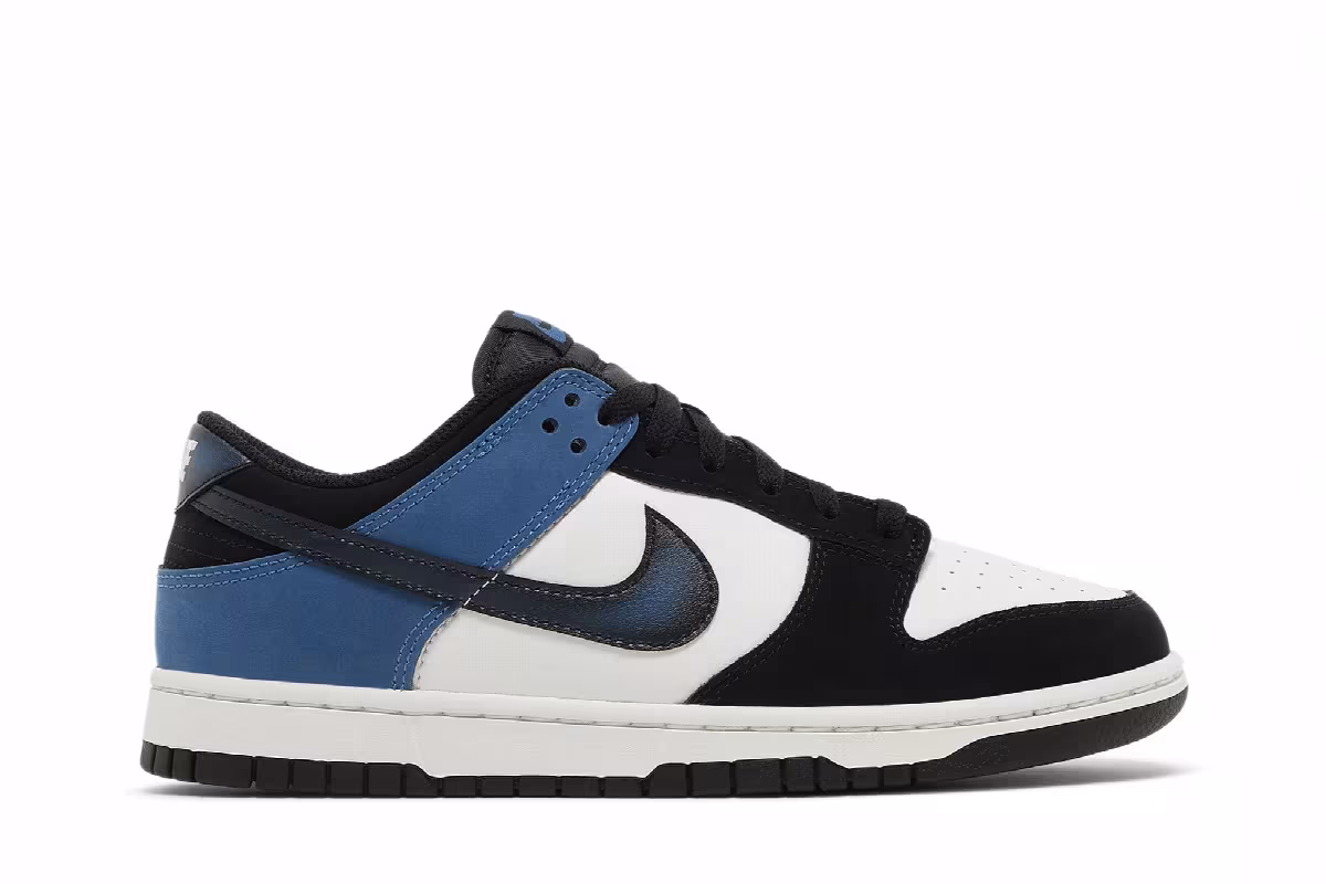 Nike Dunk Low Airbrush - Industrial Blue, view 2