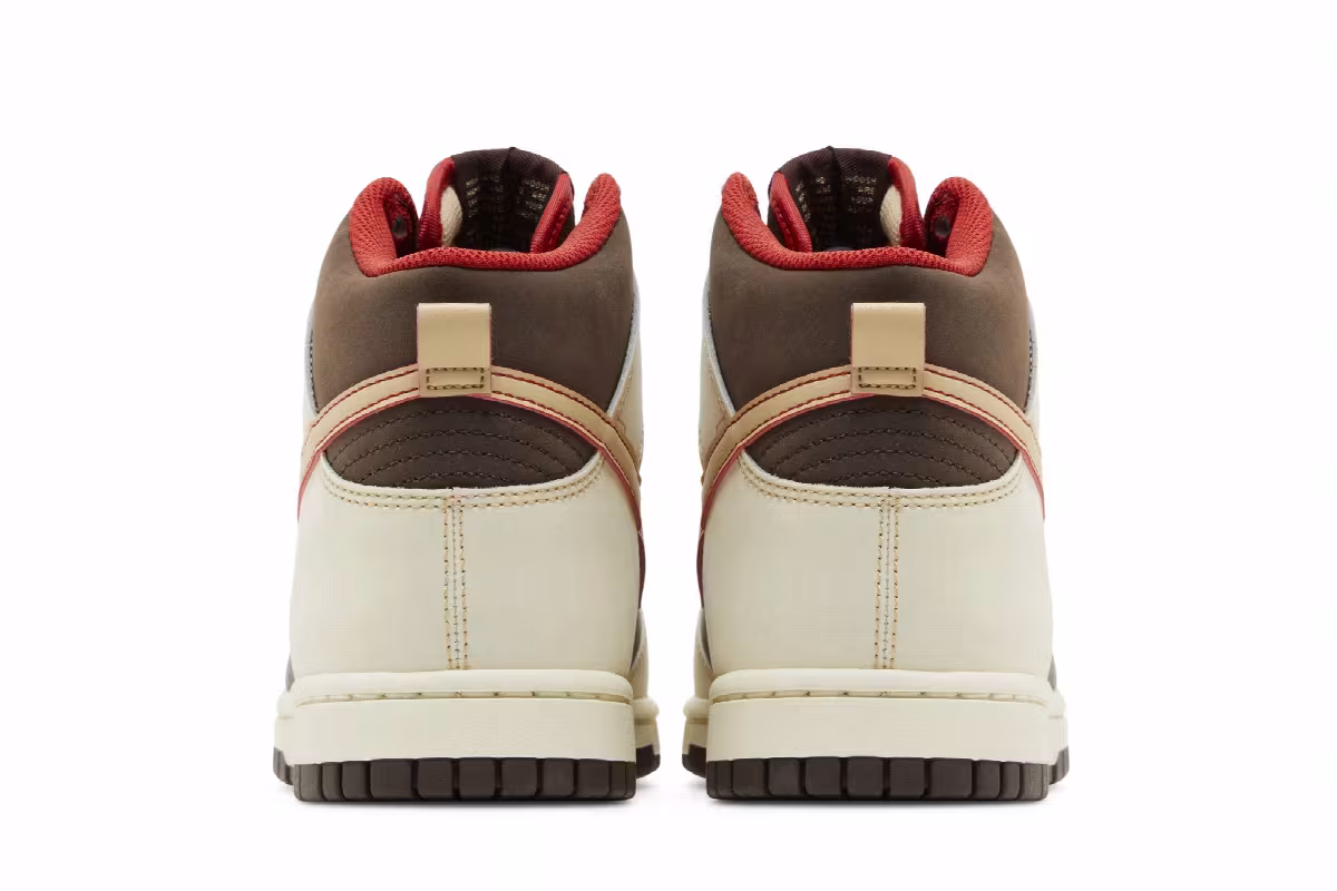 Nike Dunk High SE Baroque Brown, view 7