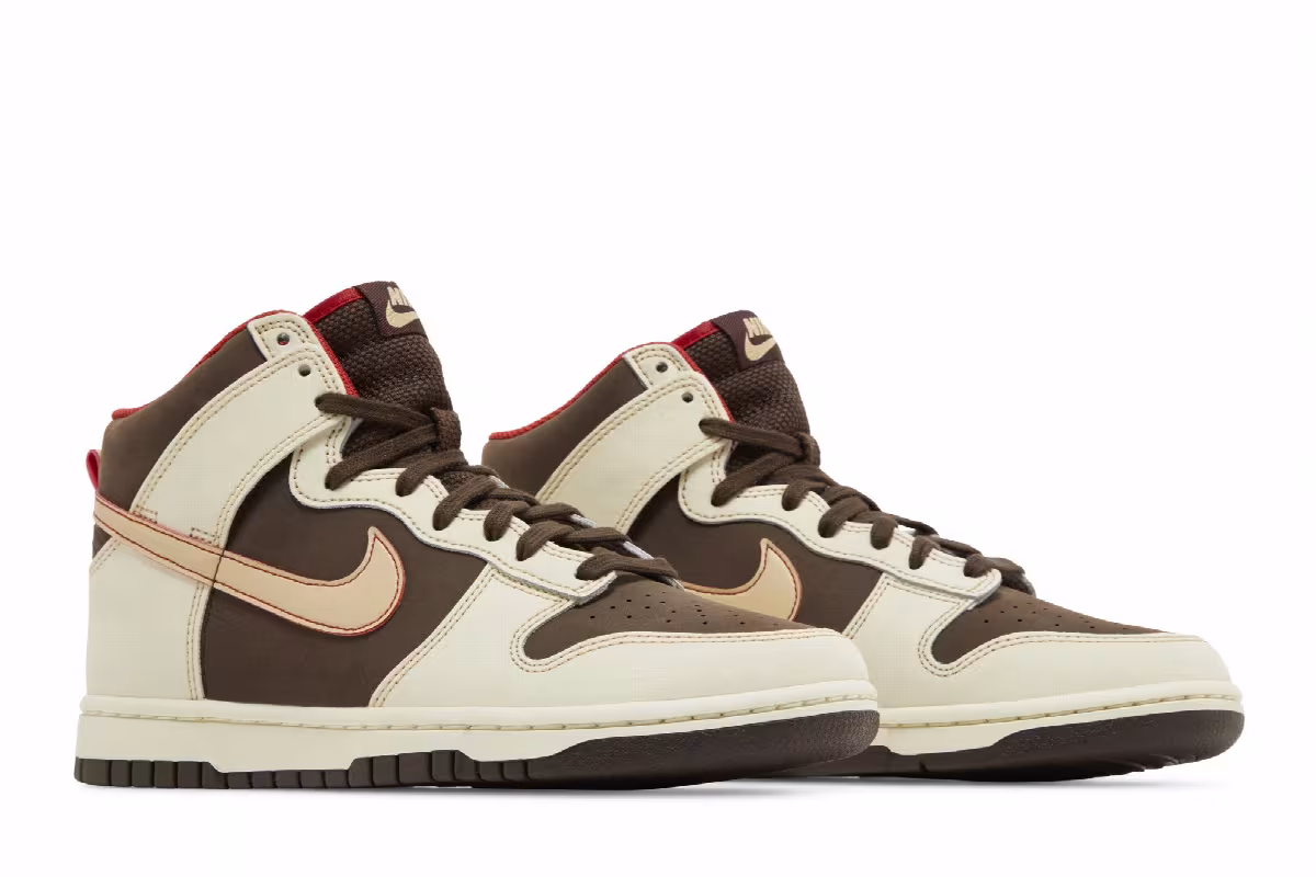 Nike Dunk High SE Baroque Brown, view 9
