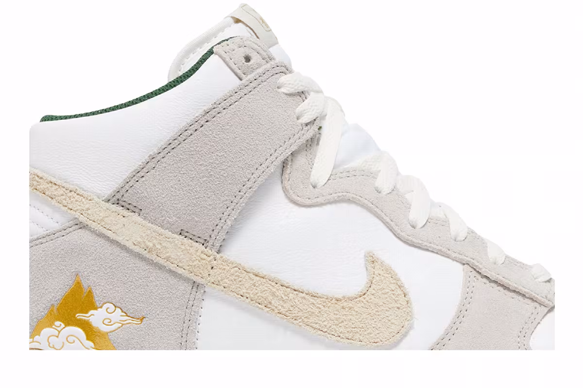 Nike Dunk High San Francisco Pack - Gold Mountain, view 3