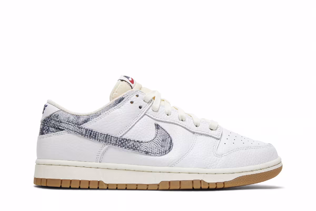 Nike Dunk Low Washed Denim, view 2