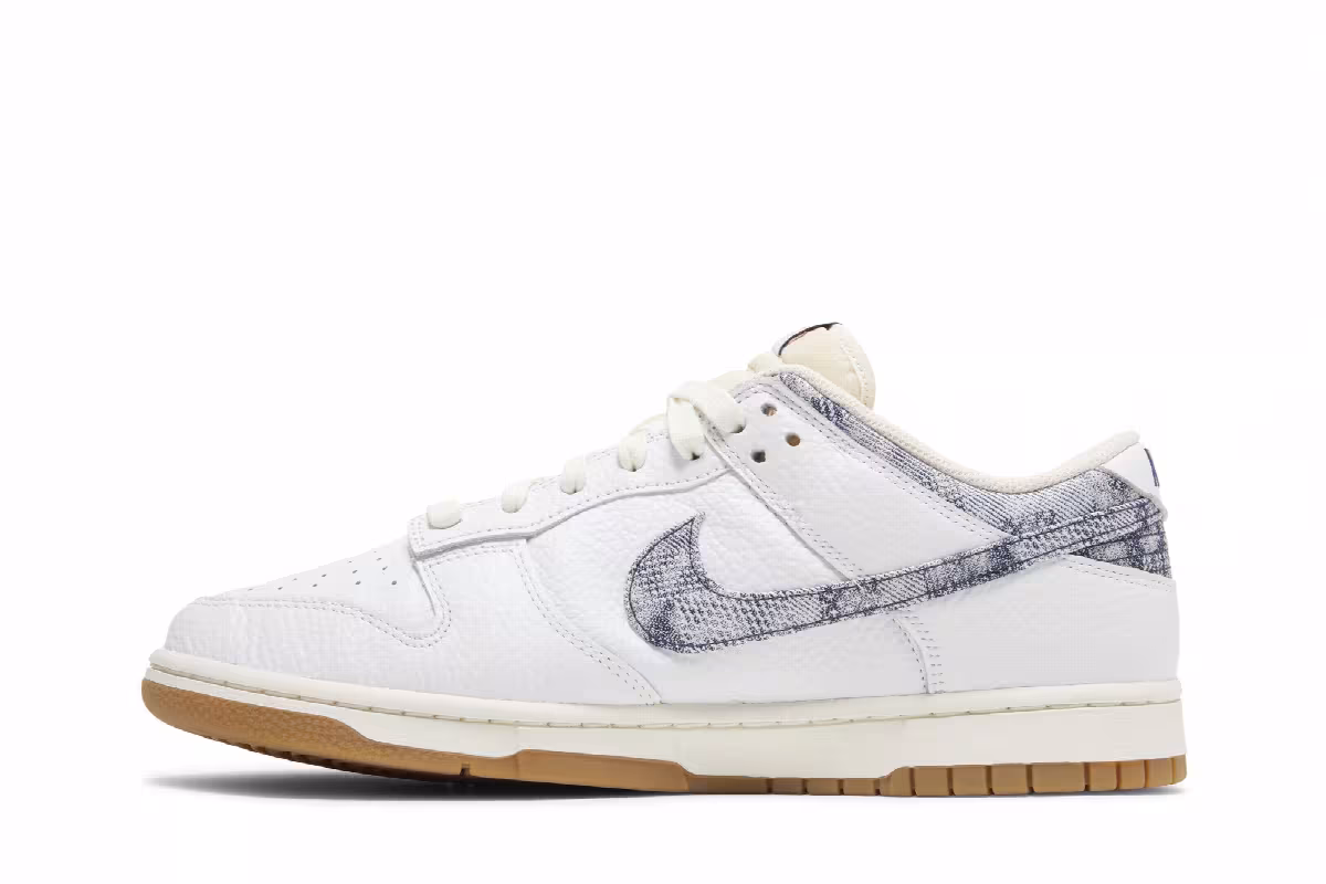 Nike Dunk Low Washed Denim, view 4