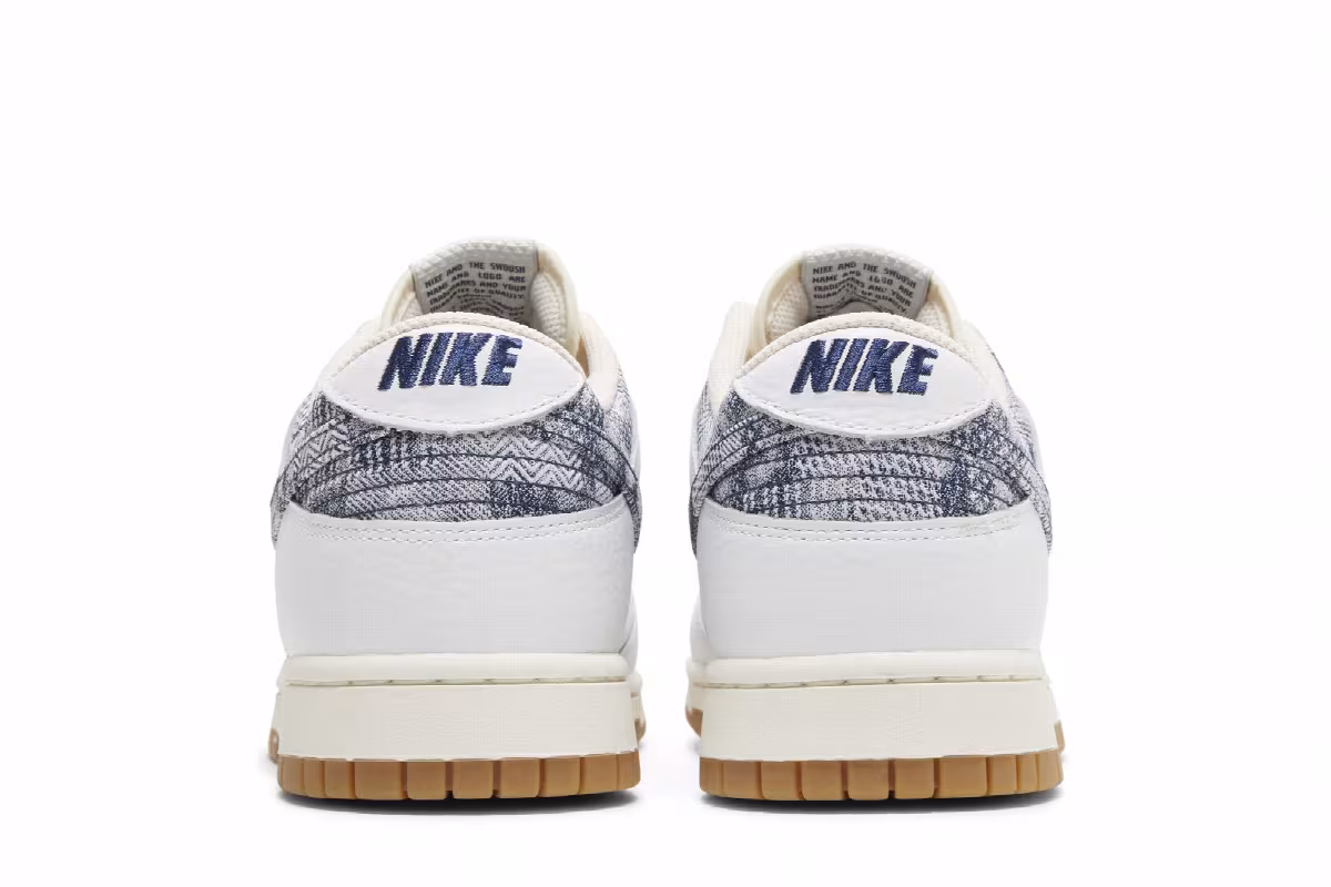 Nike Dunk Low Washed Denim, view 7