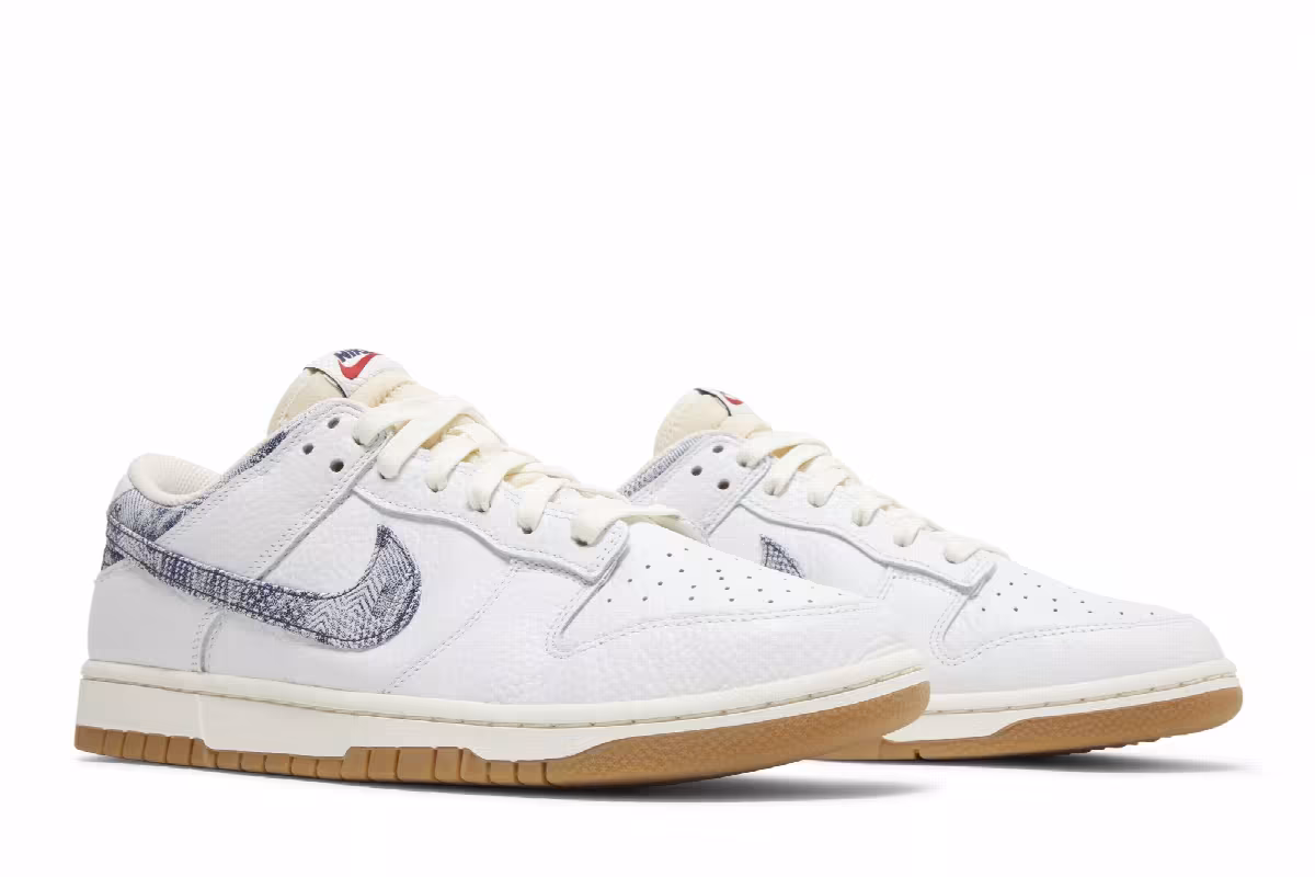 Nike Dunk Low Washed Denim, view 9
