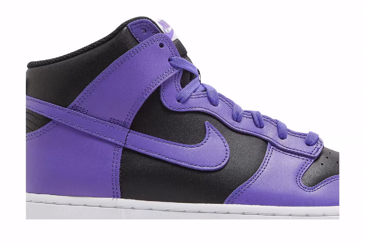 Nike Dunk High Psychic Purple, view 3