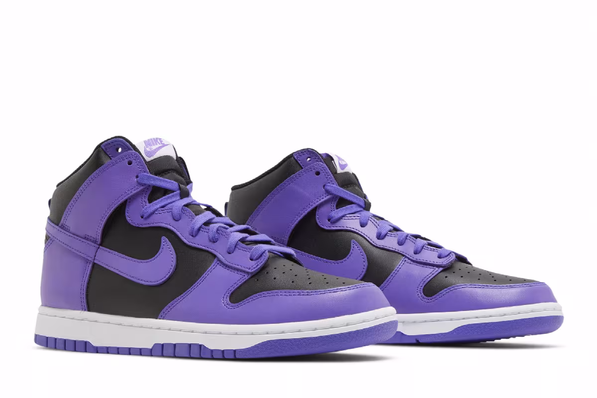 Nike Dunk High Psychic Purple, view 9