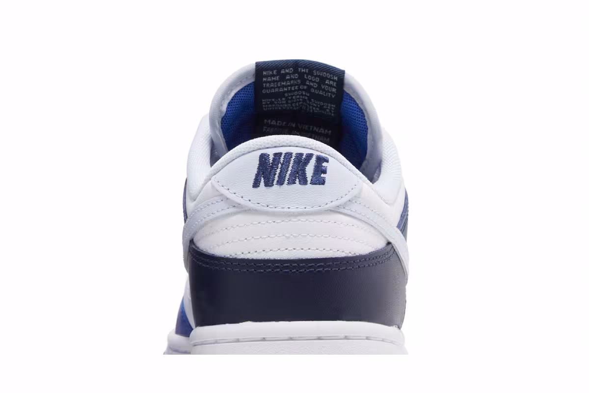 Nike Dunk Low Game Royal Navy, view 8