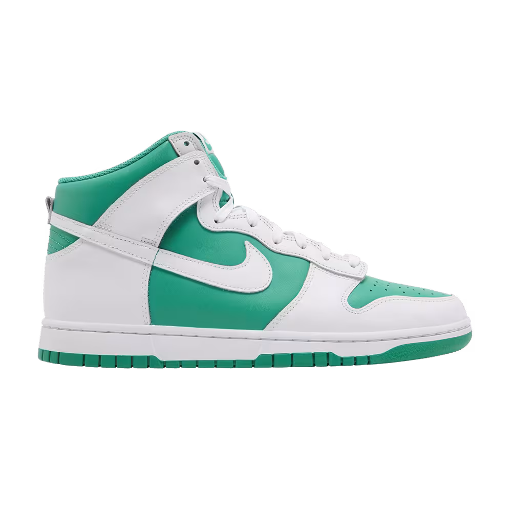 Nike Dunk High White Stadium Green