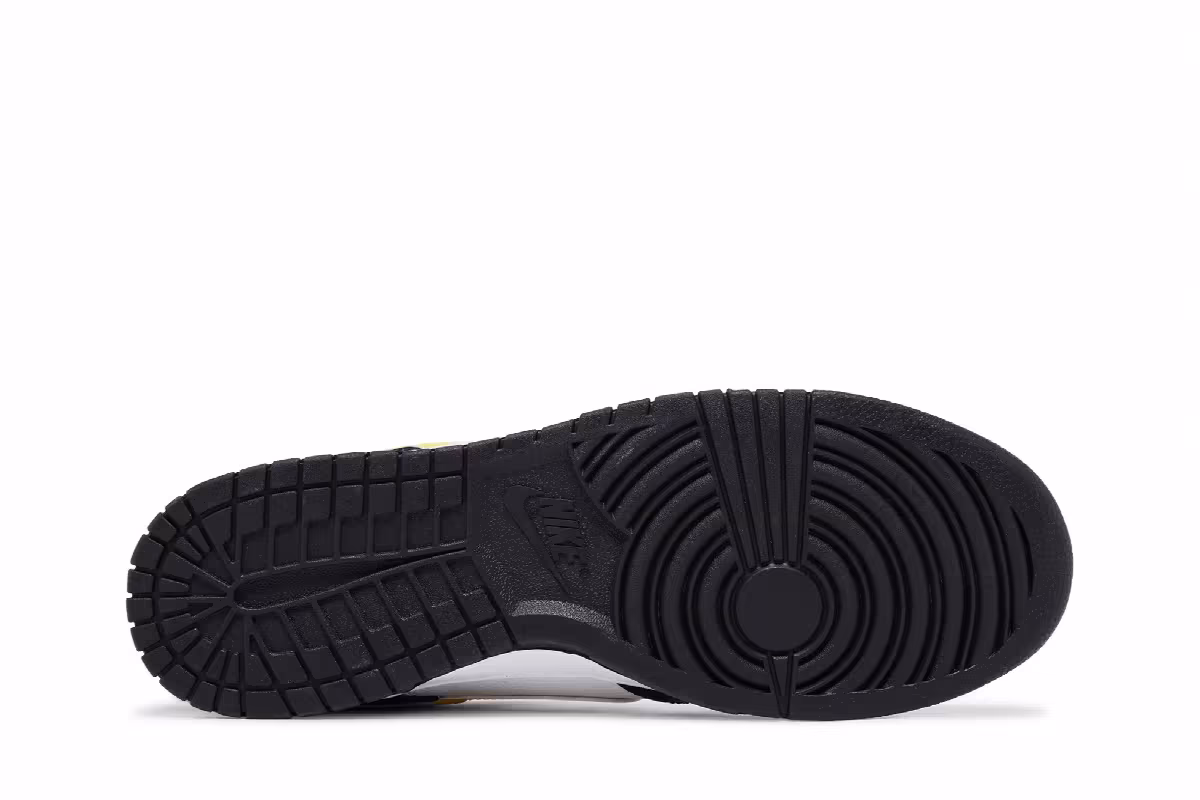 Nike Dunk Low Black Opti Yellow, view 5