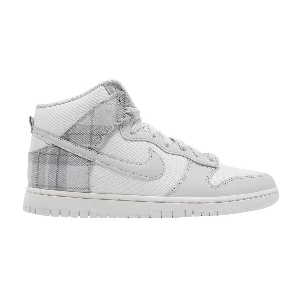 Nike Dunk High SE Mint Plaid