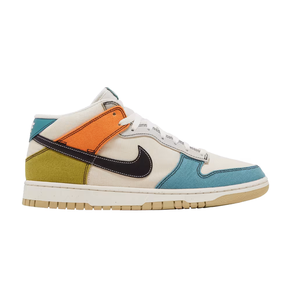 Nike Dunk Mid Pale Ivory Multi-Color