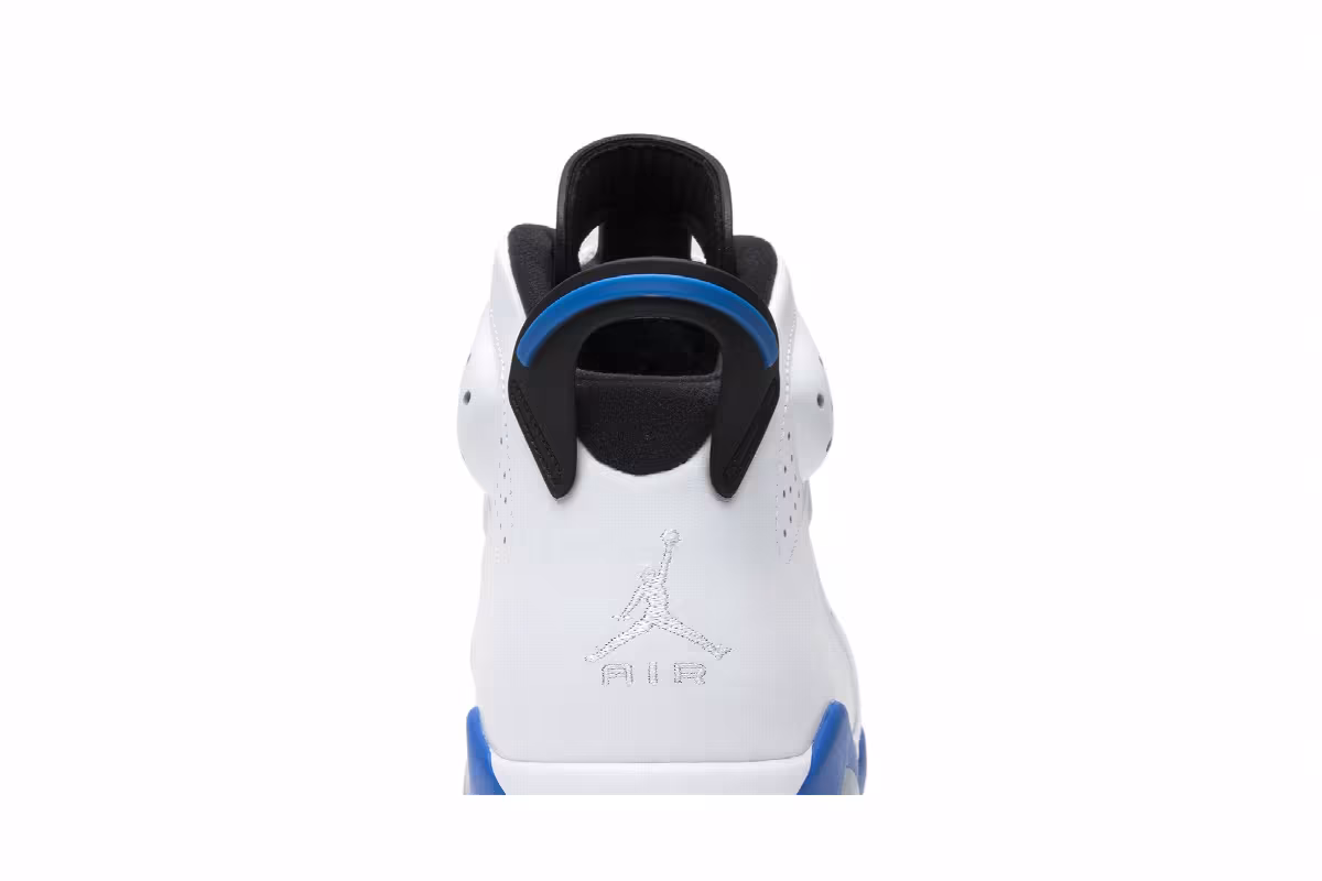 Air Jordan 6 Sport Blue 2014, view 8