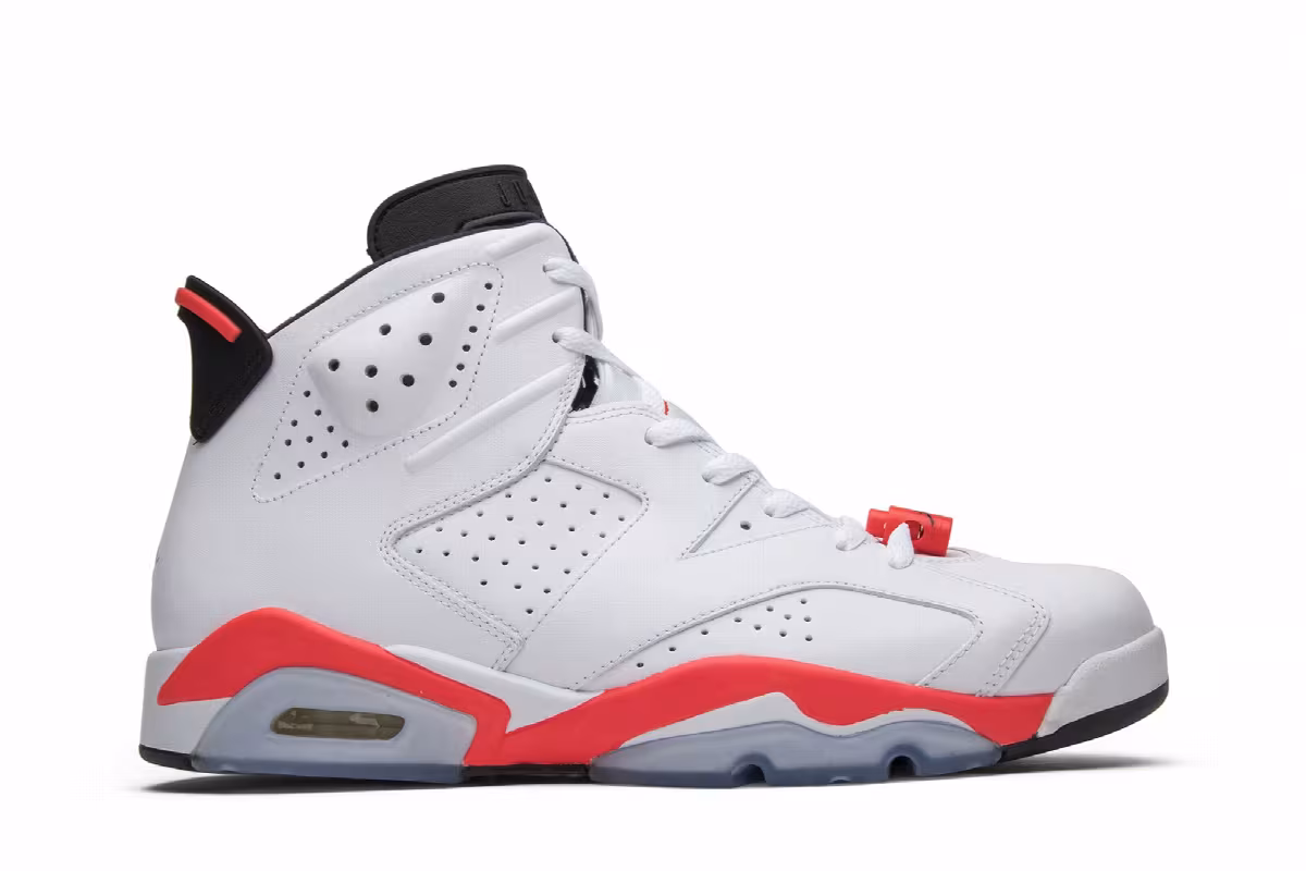 Air Jordan 6 White Infrared 2014, view 2