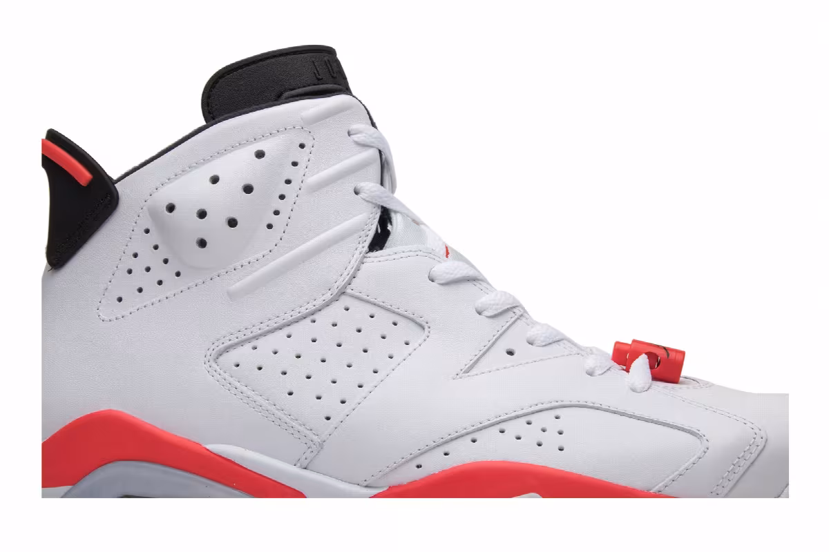Air Jordan 6 White Infrared 2014, view 3